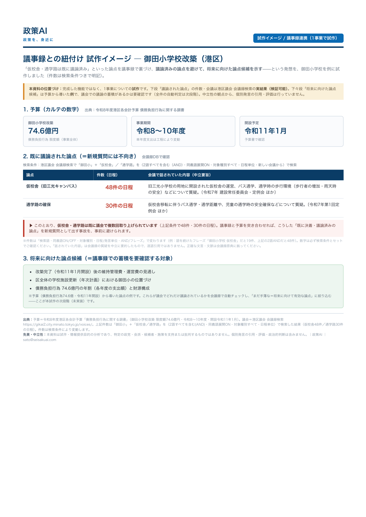 議事録連携カルテ サンプル（PDF）